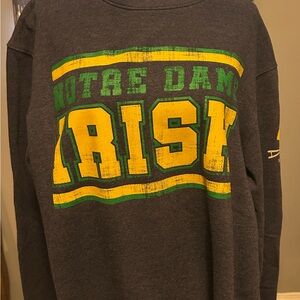 Notre Dame Irish Gray Sweatshirt